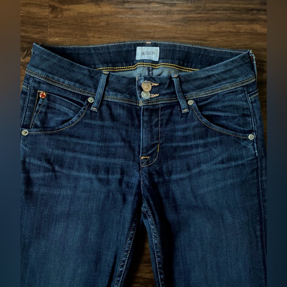 Hudson Jeans Collin Flap Mid rise Jeans 27